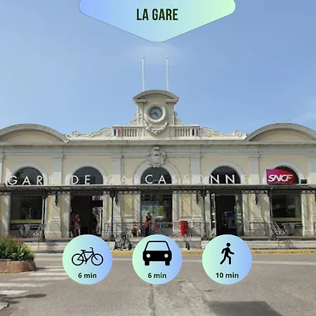 Апартаменти O'de- Centre - Proche Cite Medievale -canal Du Midi - Wifi - Ideal Couple Et Professionnel *