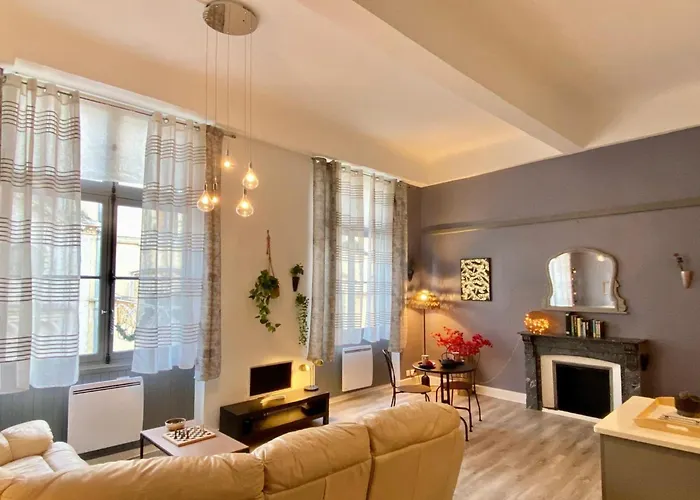 O'de- Centre - Proche Cite Medievale -canal Du Midi - Wifi - Ideal Couple Et Professionnel *