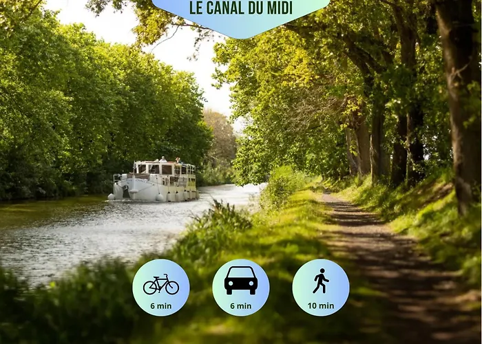 Апартаменти O'de- Centre - Proche Cite Medievale -canal Du Midi - Wifi - Ideal Couple Et Professionnel